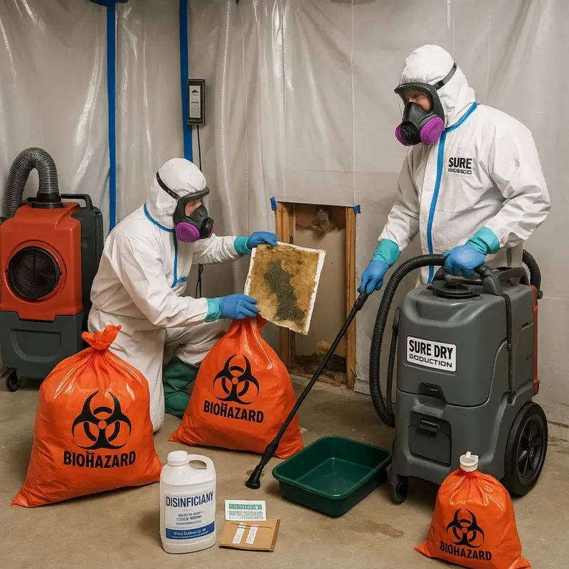 Contaminated Water Handling Protocols process in Elmwood Place, OH